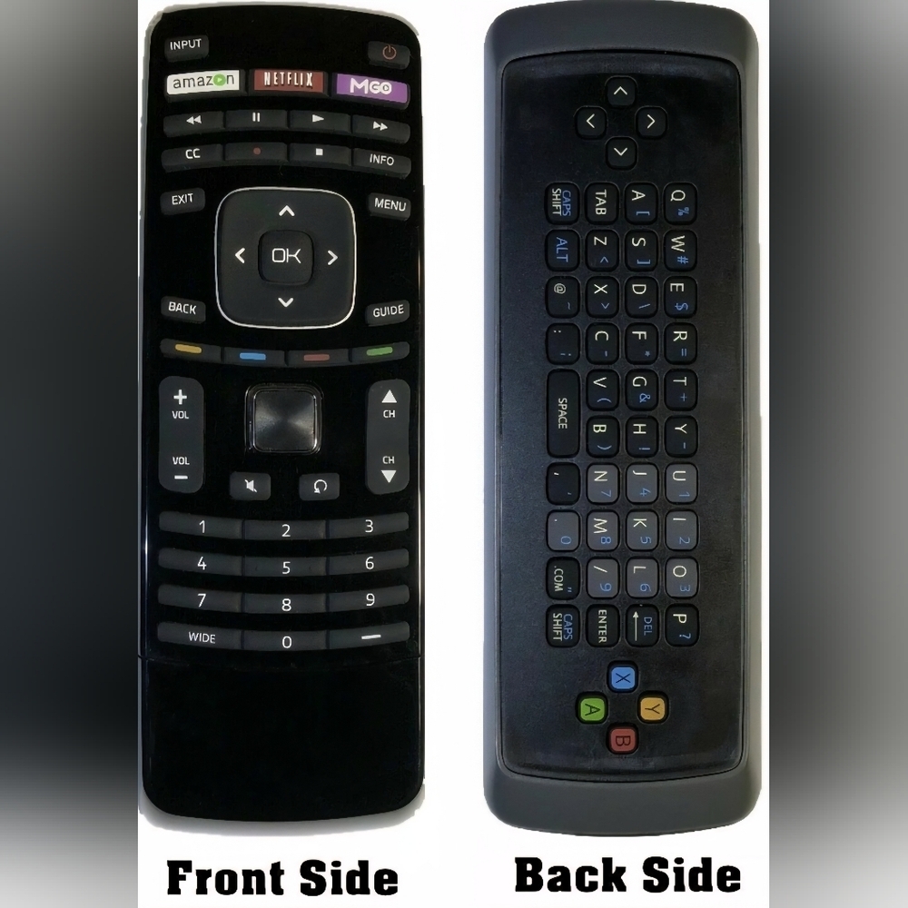 Vizio Remote Control XRT301 Qwerty Keyboard Universal